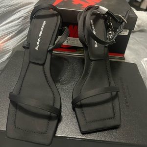 size EU 37, these are dupes. never worn. comes with box and dust bag